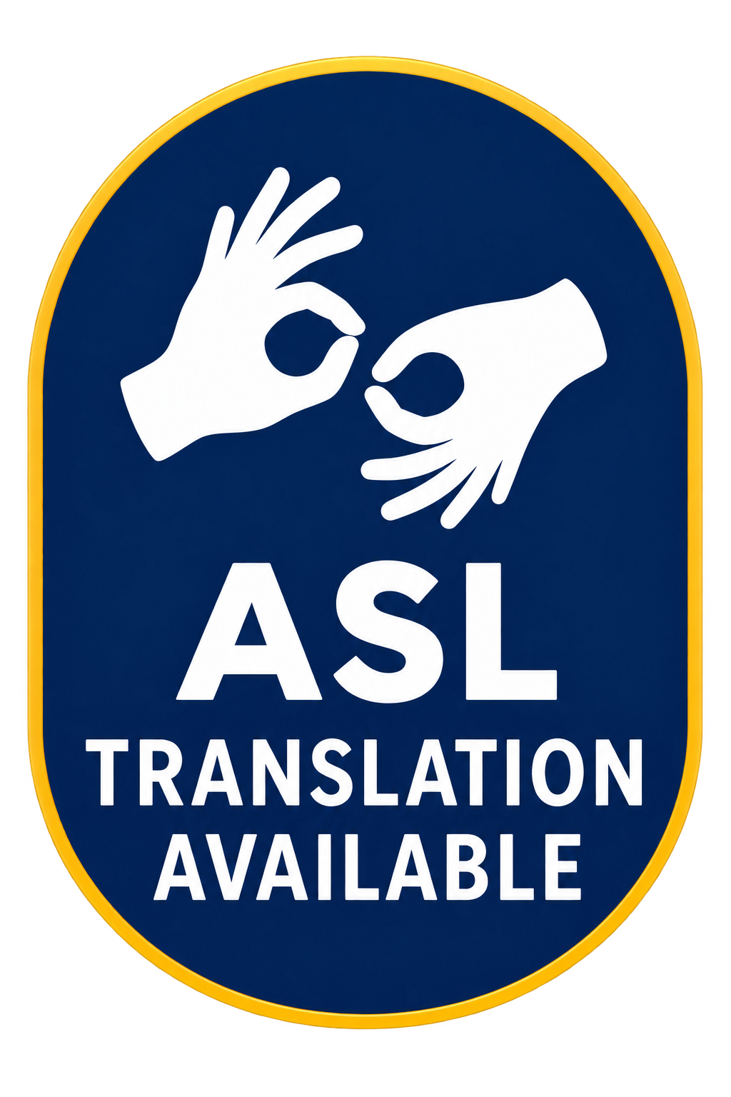 ASL translation available
